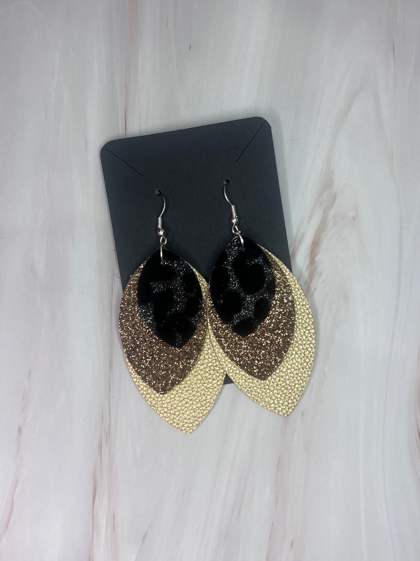 Large Multi Drop Earrings