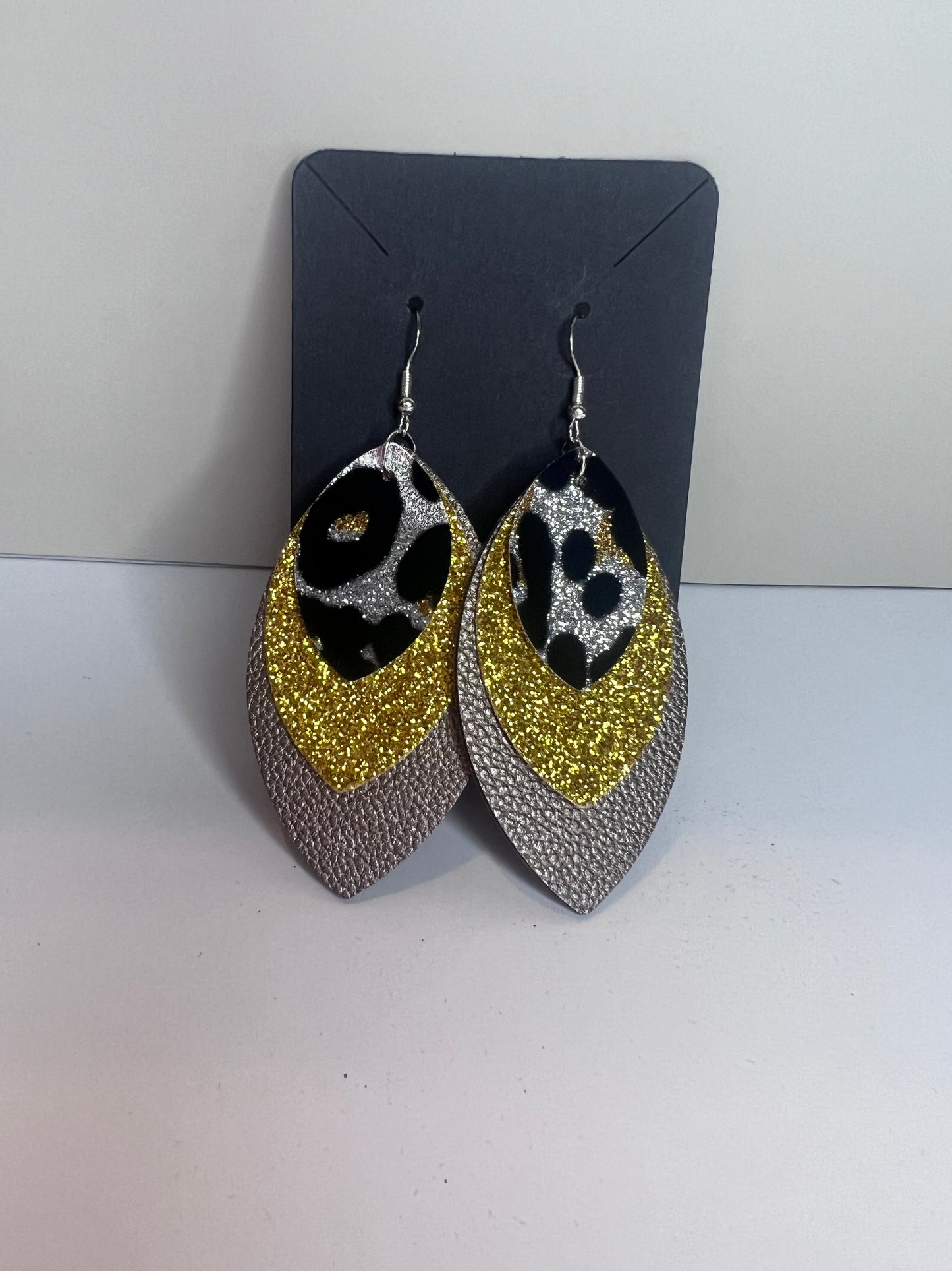 Large Multi Drop Earrings