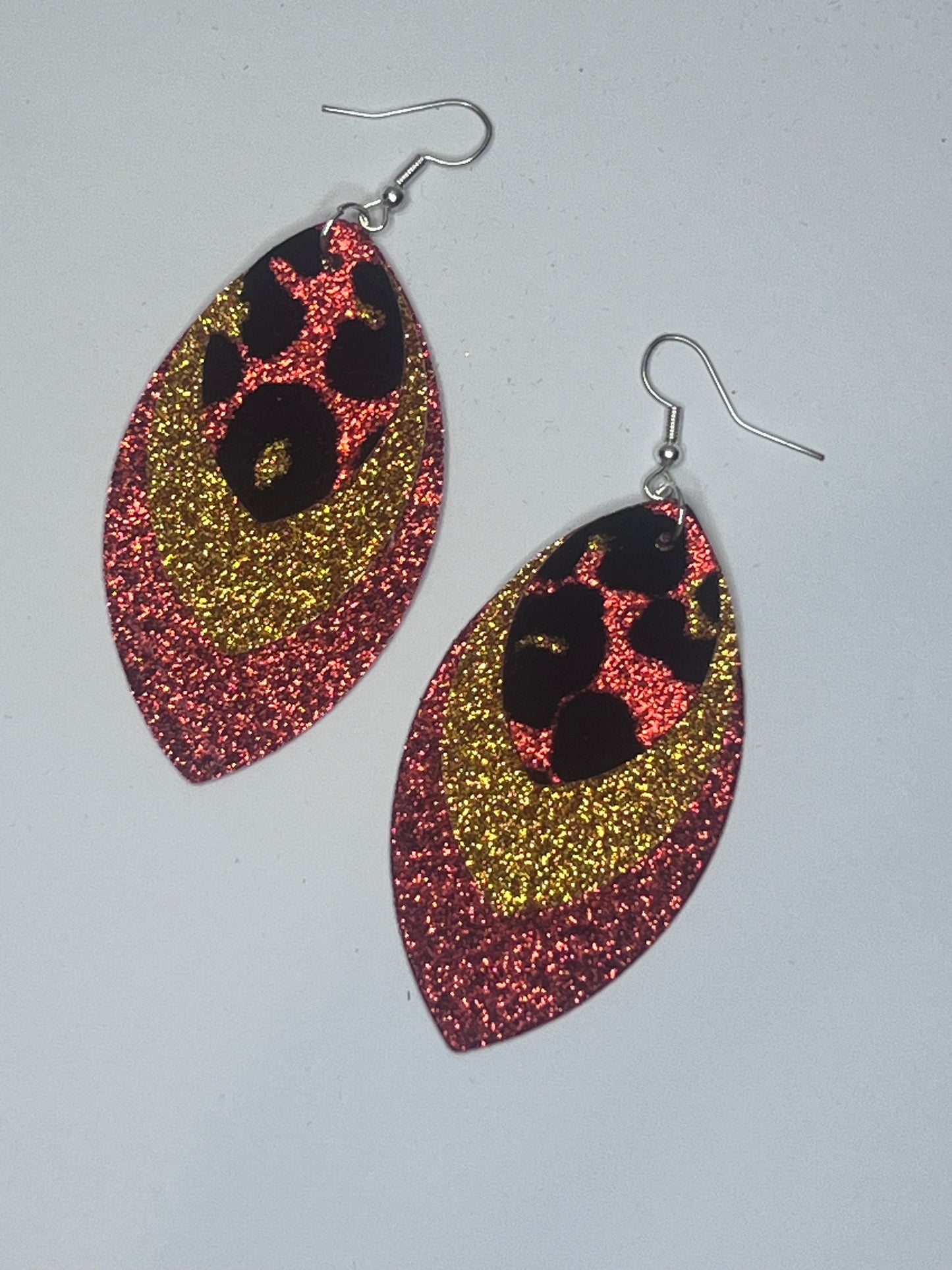 Large Multi Drop Earrings