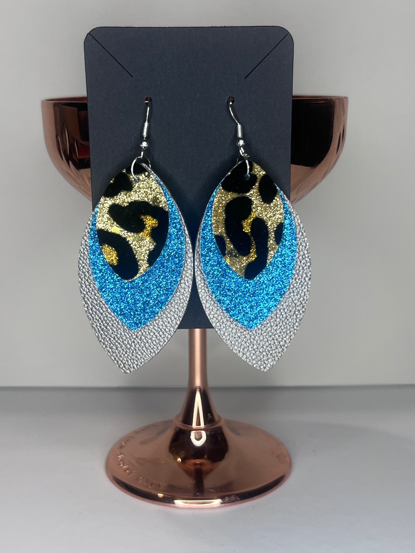 Large Multi Drop Earrings